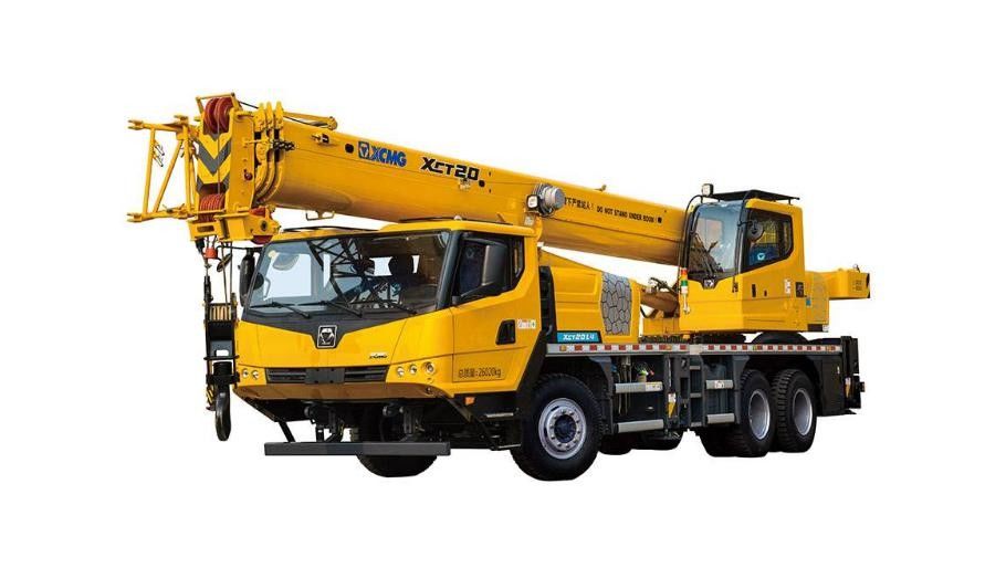 XCMG XCT20L4 Truck Crane / Telescopic Boom Crane With Lifting Capacity 20 Ton