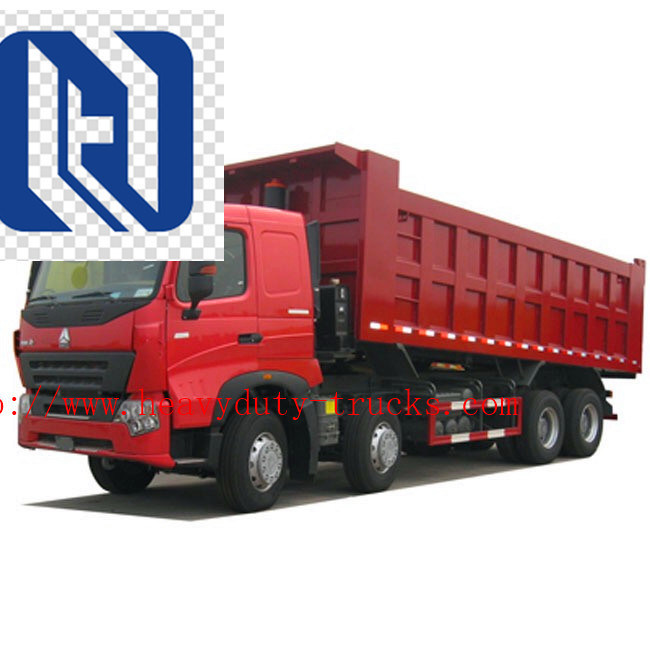 Diesel Heavy Duty Dump Truck Payload 30 Tons 10 Wheels Hyva 16m3 Bucket