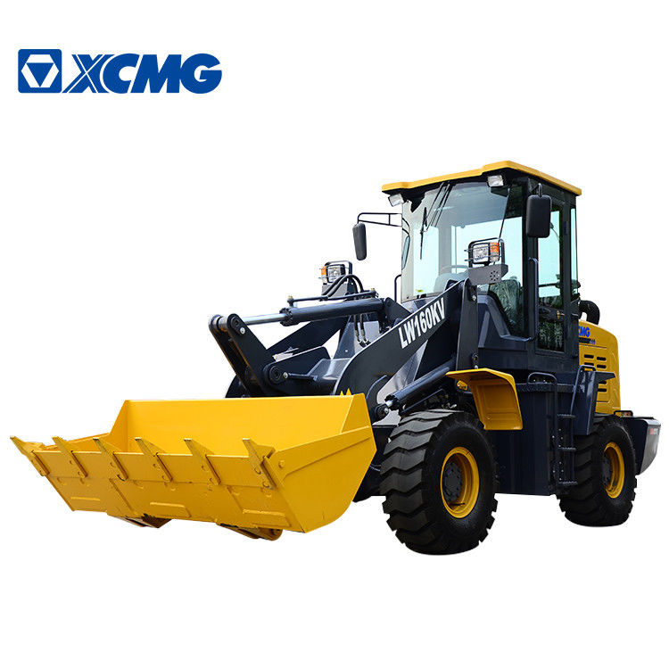 XCMG Micro Front Articulated Compact Wheel Loader For Shoveling , Transporting