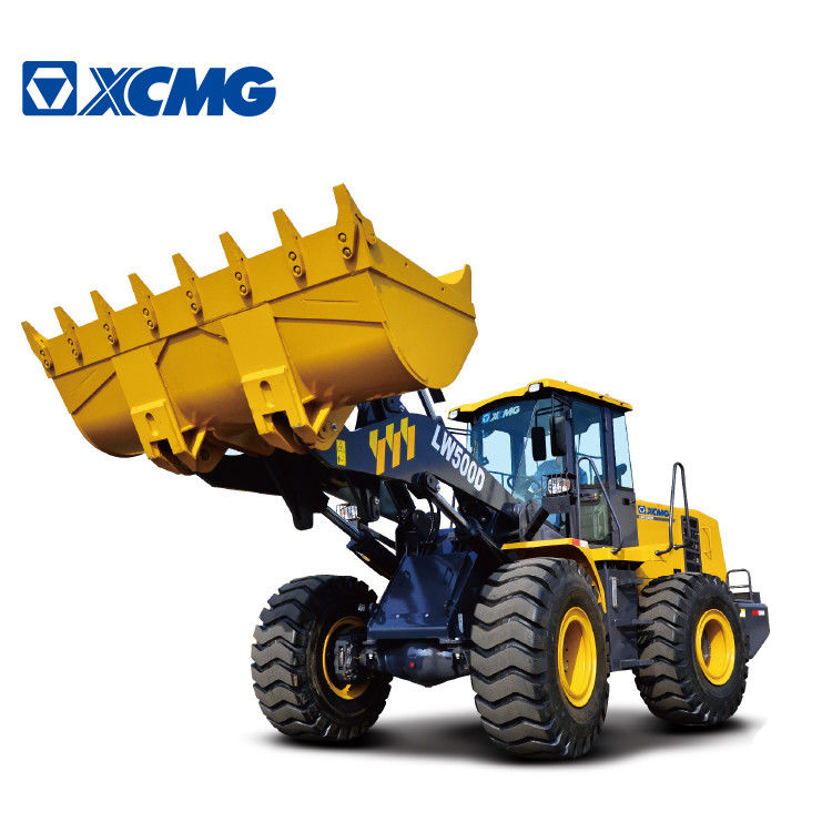 XCMG LW500D Compact Wheel Loader With Horizontal Dynamic Arm Cylinder
