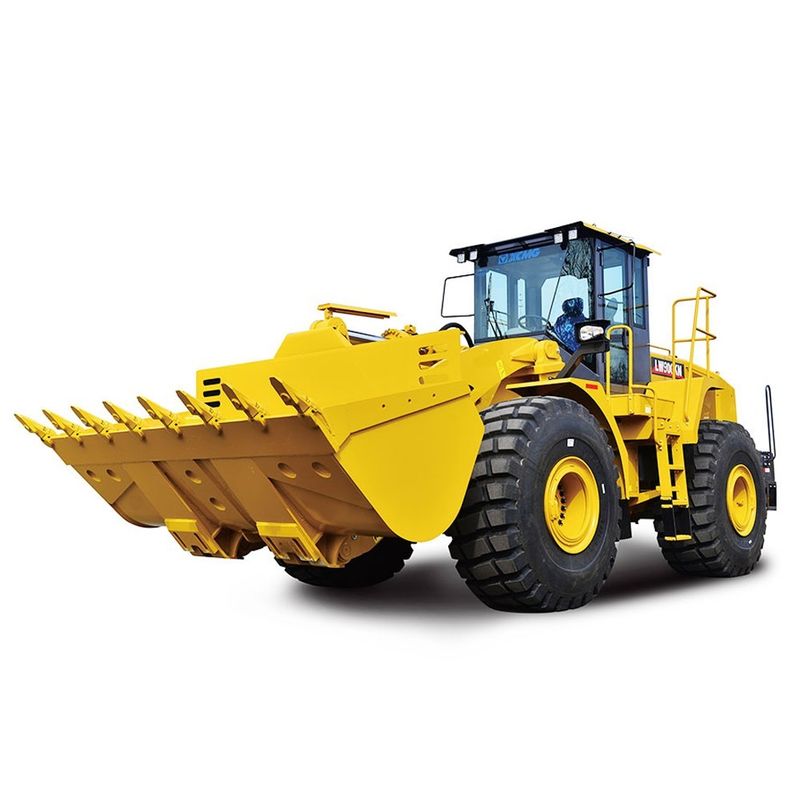 9000kg Front Compact Wheel Loader Construction works XCMG 3600mm