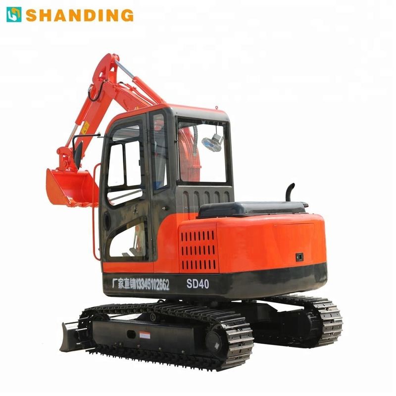 SD40B Mini Hydraulic Crawler Excavator / Quick SHANDING Micro Excavator