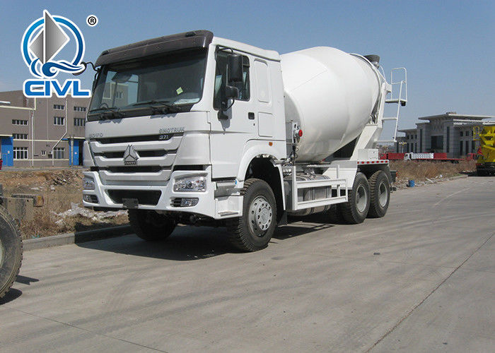 HOWO Sinotruk Concrete Mixer Trucks 8cbm 6x4  371 hp 20-60 ton  With Italy Motor And Pump