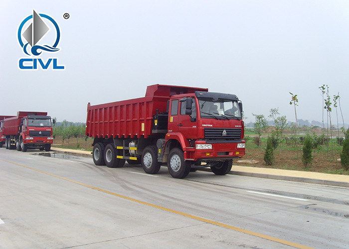 SINOTRUK SWZ 8 X 4 DUMP TRUCK Tipper truck Thickness bottom 8/10/12mm