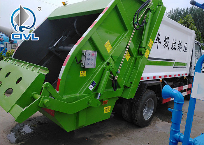SINOTRUK Compactor garbage truck Recycling 4x2 Garbage Compactor Truck With 20 Mpa Hydraulic System