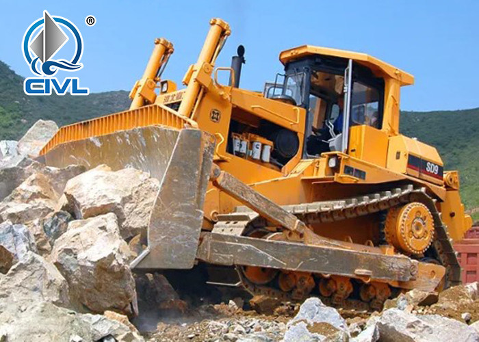 430HP Elevated Sprocket Hydraulic Bulldozer SD9 Brand Crawler Bulldozer