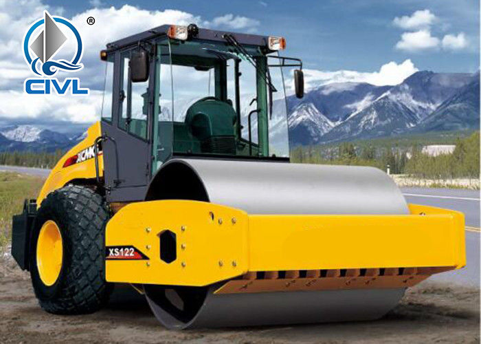 XCMG 12 ton vibratory manual road roller XS123