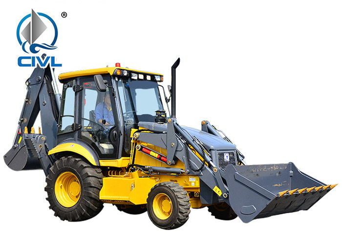 New Backhoe Mini Wheel Loader / Reliability Compact Front End Loader