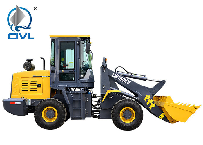 LW500KV Compact Tractor Front Loader , WEICHAI Engine Front Wheel Loader