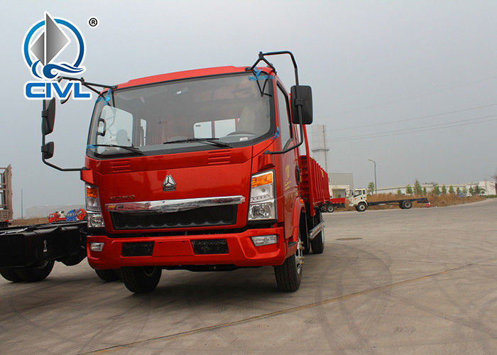 Sinotruck 57 Tons Light Truck Cummins Engine 129hp Mini Cargo Truck