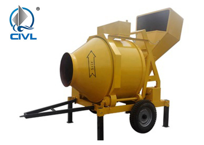 Mobile Large Industrial Diesel Automatic Drum JZC 350 Concrete Mixer