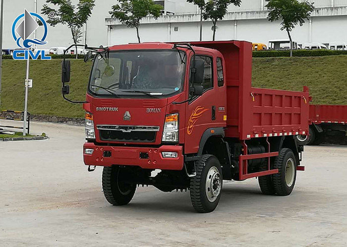 NEW SINO TRUCK 4x4 All Wheel Drive Dump Truck 1214 Tons Tipper Truck
