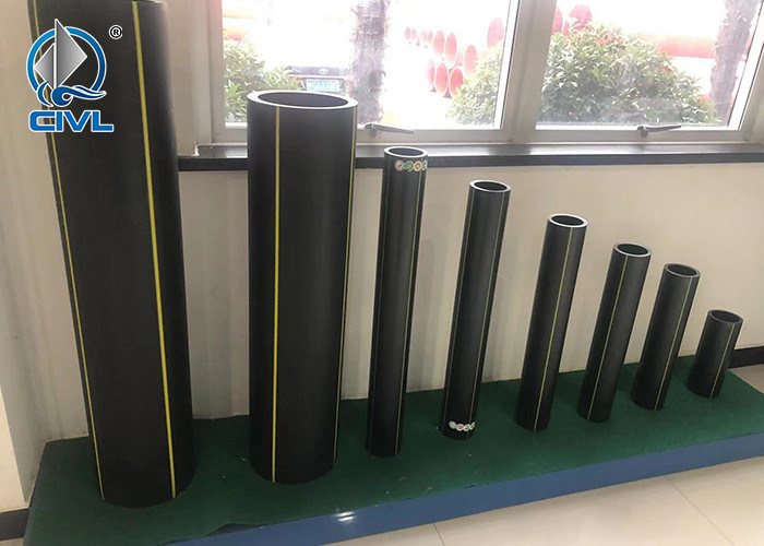 PE Pipe Water Supply Pipe / HDPE Mine Gas Pipe DN201000 Steel Wire