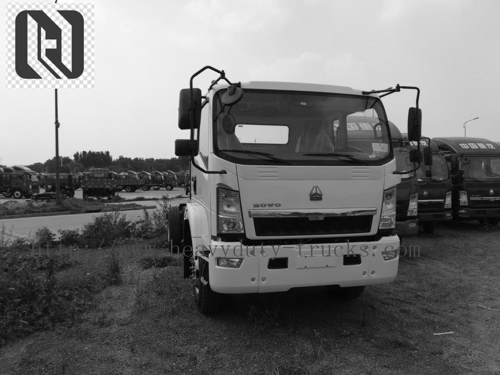 Swing Arm Type Garbage Truck Roll Hydraulic 6CBM 8CBM 10CBM Volume