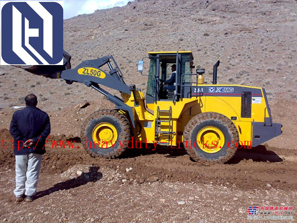 2017 New ZL50GN XCMG brand Wheel loader with Cummins Engine of 110hp