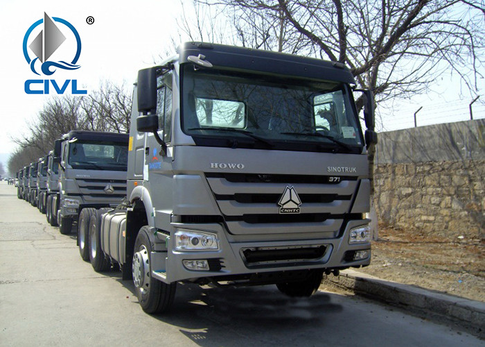 Prime Mover Truck 371hp Engine Euro 2 Standard 6x4 for Transportation