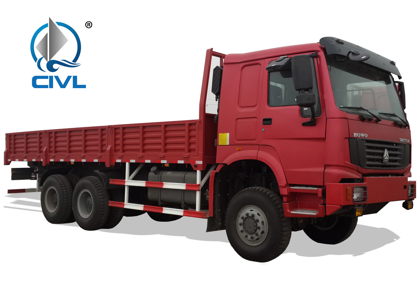 336hp 3360mm Wheelbase Heavy Cargo Trucks For 40 - 50T 