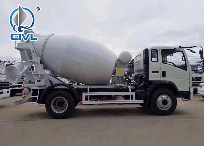 3800mm Wheelbase 6m3 130hp Concrete Mixing Equipment