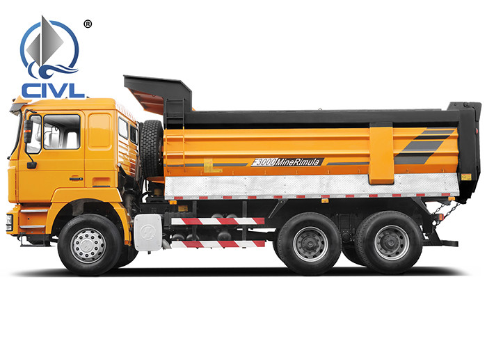 Shaanxi M3000 6x4 10 Wheeler Dump Truck , 385hp Euro3 Tipper Dump Truck Shaanxi M3000 6x4 10 Wheeler Dump Truck , 385hp Euro3 Tipper Dump Truck