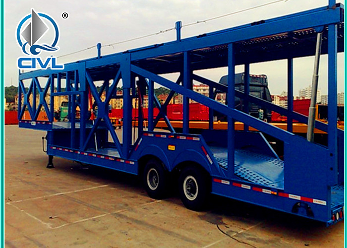 2 axles 69 cars Vehicle Auto Suv Carrier Carring Transport Semitrailer Car Carrier Semi Truck