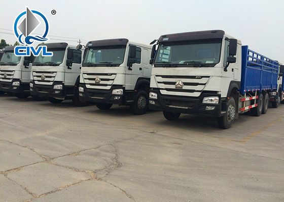 Heavy Commercial Trucks 336HP With Strong Overloading Axles And Tires Cargo Truck Euro II