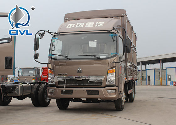 New Light Van Cargo Truck Light Duty Commercial Truck Light Box Truck Load Capacity 5ton  Munual Transmission