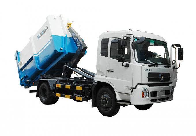 6-14T Garbage Compactor Truck Detachable container garbage collector