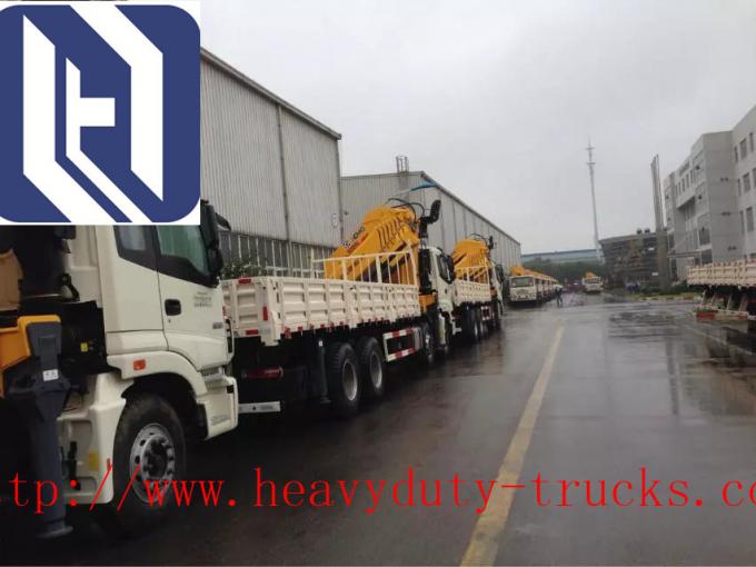 Yellow 100 Ton All Terrain Crane XCMG QY100K-I Max. Travel Speed 80 Km / H