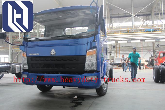 Low Noise Light Mini Tipper Truck / Air Brake 2-5 Ton Light Duty Dump Truck