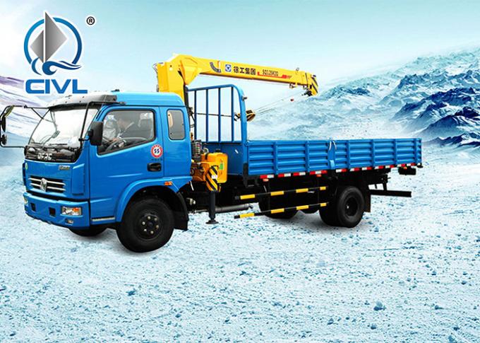 Truck-mounted crane with telescopic boom 3 Ton Knuckle Boom Truck with